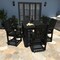 Highwood Usa Lehigh 7pc Rectangular Counter Height Outdoor Patio Furniture Dining Set 72 x 42 AD-ST7LH2CO4BA-BKE - alternate 2